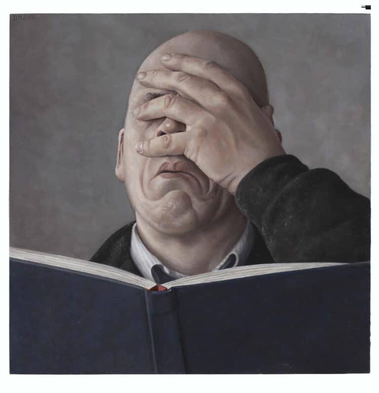 Man with book